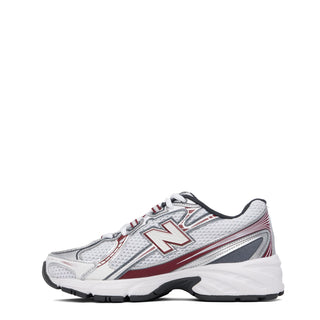 New Balance Womens 740 Trainer Mercury Red / White / Castlerock - Parasol Store