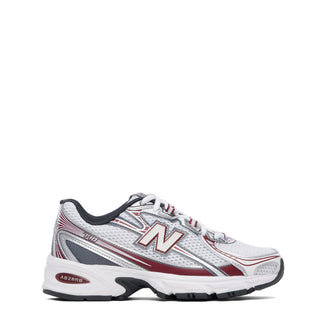 New Balance Womens 740 Trainer Mercury Red / White / Castlerock - Parasol Store