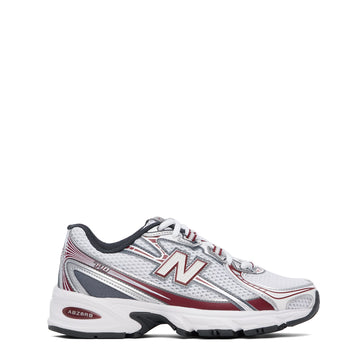 New Balance Womens 740 Trainer Mercury Red / White / Castlerock - Parasol Store