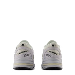 New Balance Womens M1000 Trainer Pearl Grey / Black - Parasol Store
