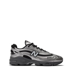 New Balance Womens M1000 Trainer Silver Metallic / Green - Parasol Store