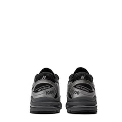 New Balance Womens M1000 Trainer Silver Metallic / Green - Parasol Store