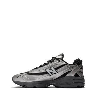 New Balance Womens M1000 Trainer Silver Metallic / Green - Parasol Store