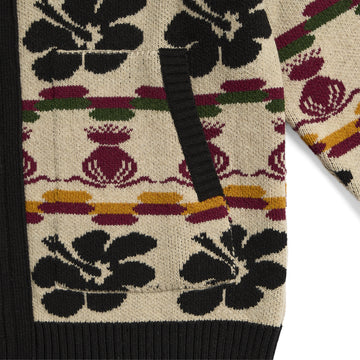 Nicholas Daley Hibiscus Cardigan Rice White