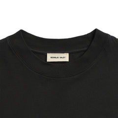 Nicholas Daley Hibiscus Tee Black