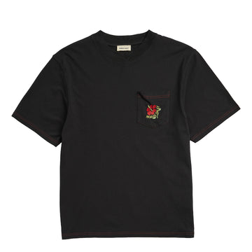 Nicholas Daley Hibiscus Tee Black