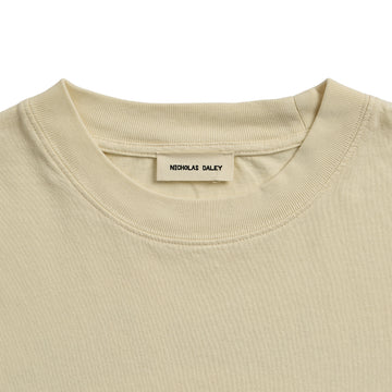 Nicholas Daley Lion Tee Rice White