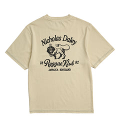 Nicholas Daley Lion Tee Rice White