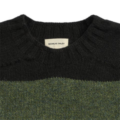Nicholas Daley Striped Jumper Black / Green