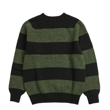 Nicholas Daley Striped Jumper Black / Green