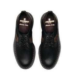Nicholas Daley x George Cox Rebel Derby Shoe Black