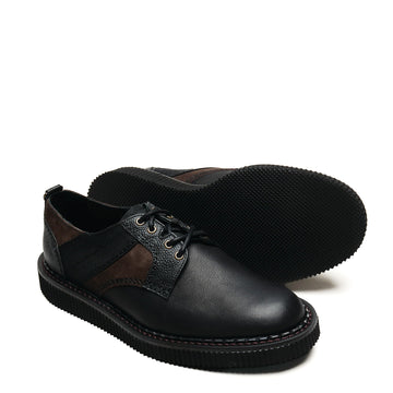 Nicholas Daley x George Cox Rebel Derby Shoe Black