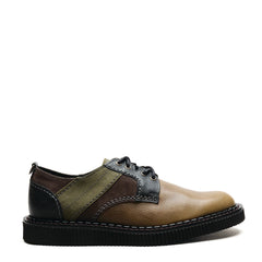 Nicholas Daley x George Cox Rebel Derby Shoe Olive