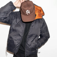 No Problemo Down Puffer Jacket Orange