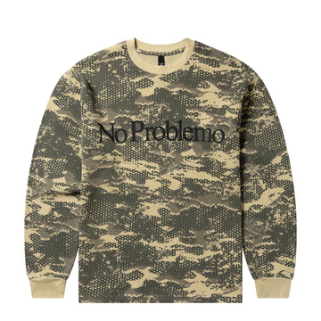 No Problemo Forest Waffle L/S Tee Sand