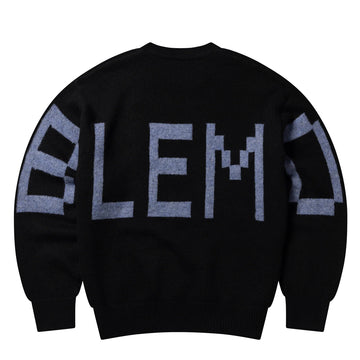No Problemo Gradient Knit Jumper Black