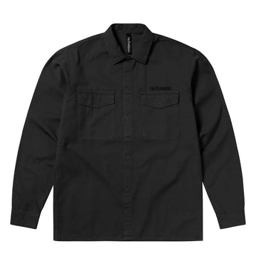 No Problemo Mini Problemo Ripstop L/S Work Shirt Black - Parasol Store