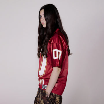 No Problemo NP00 Sports Poly S/S Jersey Red - Parasol Store