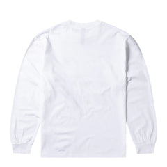 No Problemo No Silence L/S Tee White