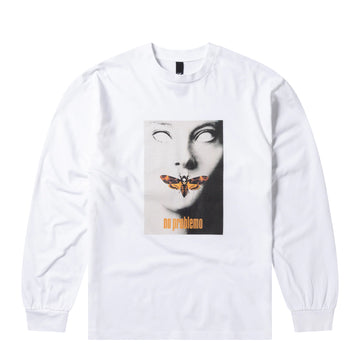 No Problemo No Silence L/S Tee White