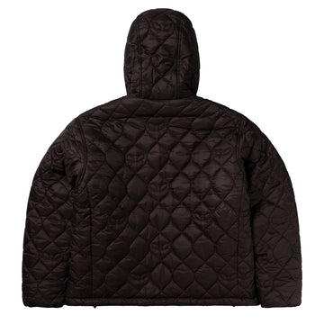 No Problemo Reversible Alien-O Puffer Jacket Black - Parasol Store
