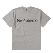 No Problemo S/S Tee Grey Marl - Parasol Store
