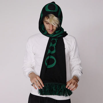 No Problemo Scarf Green - Parasol Store