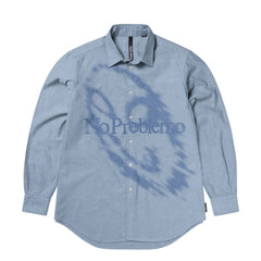 No Problemo Smile Away LS Shirt Blue - Parasol Store