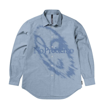 No Problemo Smile Away LS Shirt Blue - Parasol Store