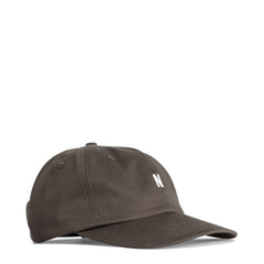 ​Norse Projects Twill 5 Panel Cap Beech Green