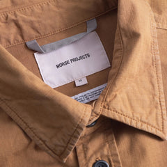 Norse Projects Algot Cotton Ripstop Relaxed Shirt Duck - Parasol Store