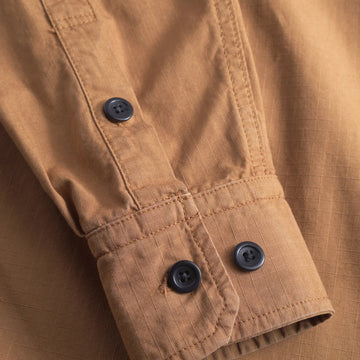 Norse Projects Algot Cotton Ripstop Relaxed Shirt Duck - Parasol Store