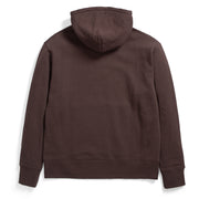 ​Norse Projects Arne Logo Hoodie Heathland Brown