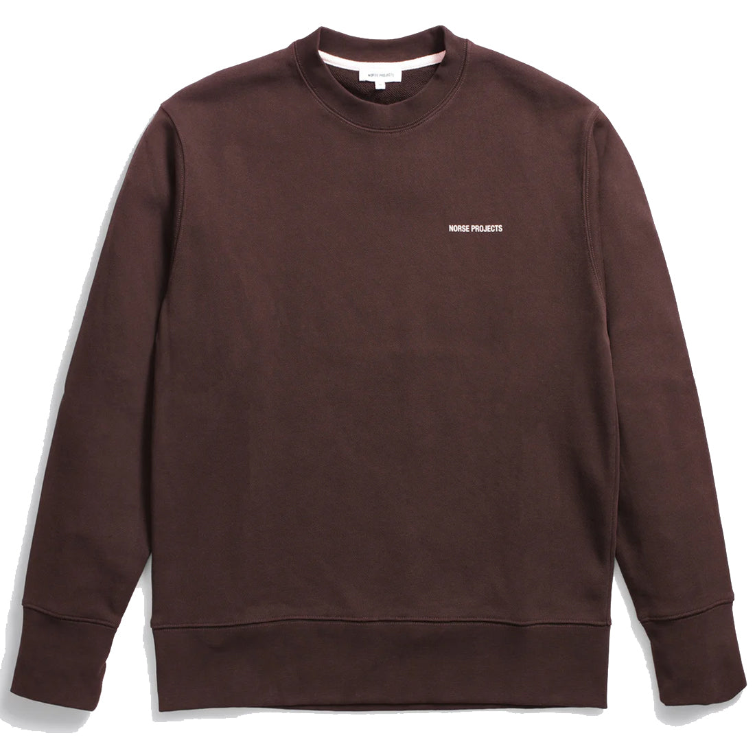 Norse Projects Arne Logo Sweat Heathland Brown Norse Projects