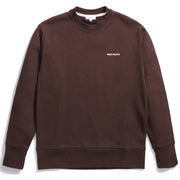 Norse Projects Arne Logo Sweat Heathland Brown Norse Projects