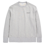 Norse Projects Arne Logo Sweat Light Grey Melange Norse Projects