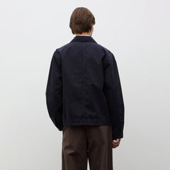Norse Projects Arresskov Broken Twill Overshirt Dark Navy