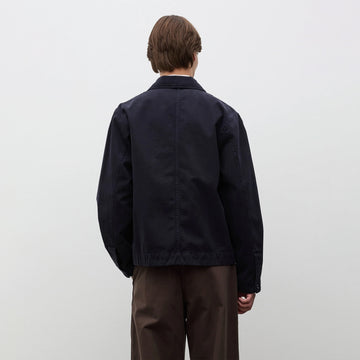 Norse Projects Arresskov Broken Twill Overshirt Dark Navy