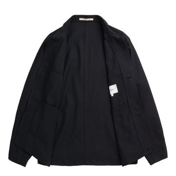 Norse Projects Arresskov Compact Cotton Overshirt Dark Navy