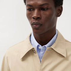 Norse Projects Arresskov Compact Cotton Overshirt Utility Khaki