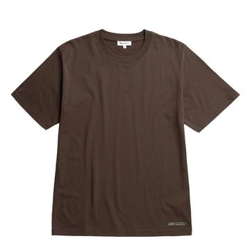 Norse Projects BST Back Print T-shirt Delicioso Brown
