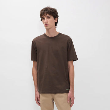 Norse Projects BST Back Print T-shirt Delicioso Brown