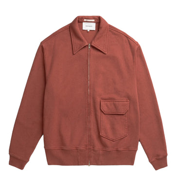 Norse Projects Fynshav Cotton Linen Loopback Jacket Cowhide