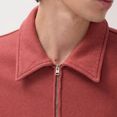 Norse Projects Fynshav Cotton Linen Loopback Jacket Cowhide