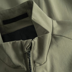 Norse Projects Birkholm Solotex Twill Vest Sediment Green - Parasol Store