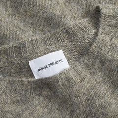 Norse Projects Birnir Brushed Lambswool Walnut - Parasol Store
