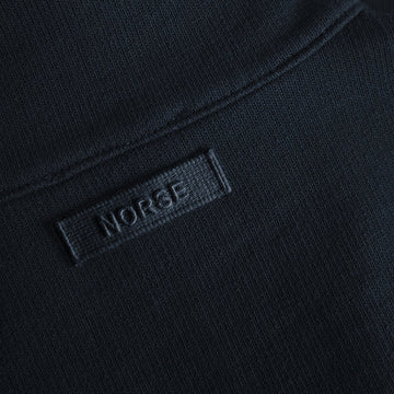 Norse Projects Bjorn Relaxed Organic Loopback Track Jacket Dark Navy - Parasol Store