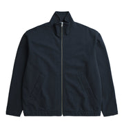 Norse Projects Bjorn Relaxed Organic Loopback Track Jacket Dark Navy - Parasol Store
