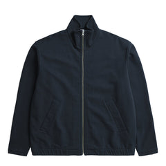 Norse Projects Bjorn Relaxed Organic Loopback Track Jacket Dark Navy - Parasol Store