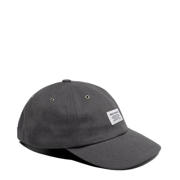 Norse Projects Bull Twill Denim 6-Panel Cap Graphite